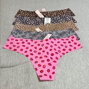 Victoria’s Secret & PINK No Show Thong Bundle Size M